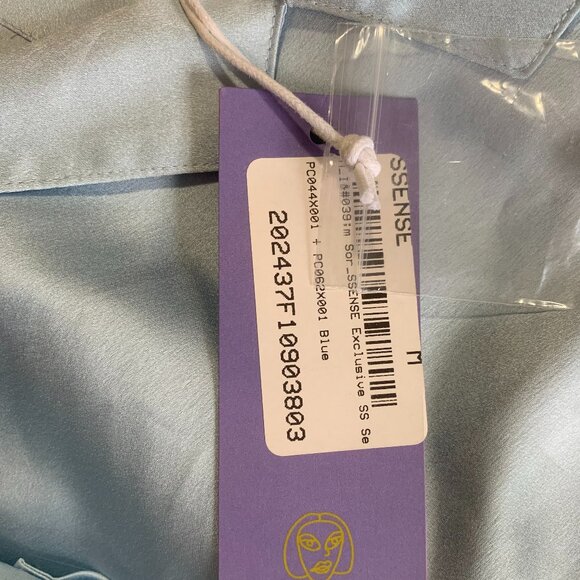 Im Sorry Petra Collins Blue Satin Graphic Set - Picture 6 of 6